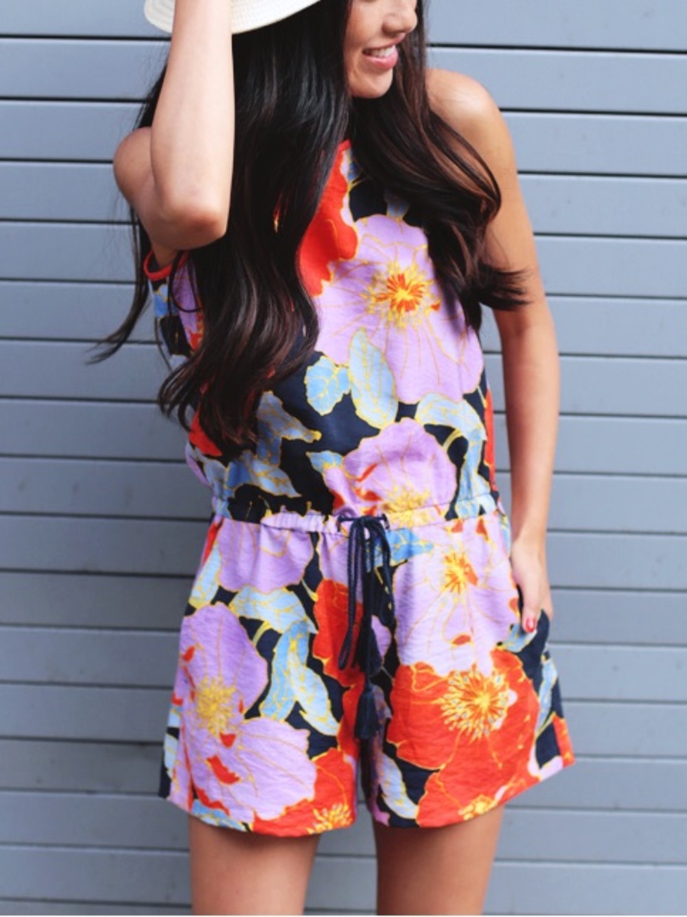 Loft Floral Playsuit Romper